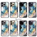 【Compos-Case】北欧デザイン【ラメ】 ブルーマーブル No1