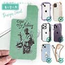 【デザインシート】フライフィッシングとレインコート