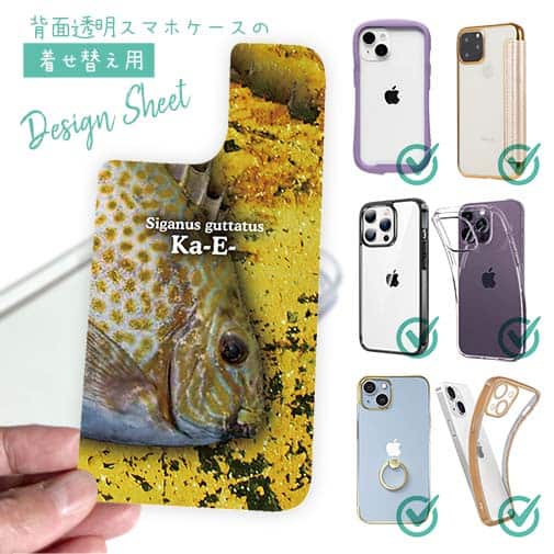 【デザインシート】カーエー(ゴマアイゴ)