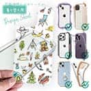 【デザインシート】水玉 キャンプに行こう！