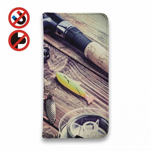 【手帳型ベルトなし】【Stick Case】釣りの準備 オールドスタイル