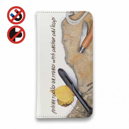 【手帳型ベルトなし】【Stick Case】秋の釣りシーズンには…