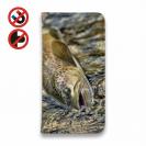 【手帳型ベルトなし】【Stick Case】ニュージーランドのブラウントラウト