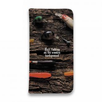 【手帳型ベルトなし】【Stick Case】お気に入りのルアーたち