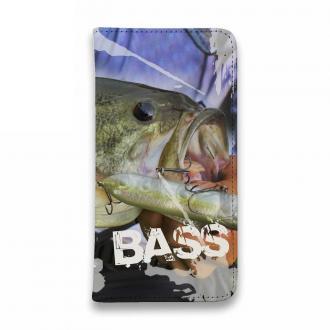 【手帳型ベルトなし】【Stick Case】ビッグバス! BLACK BASS