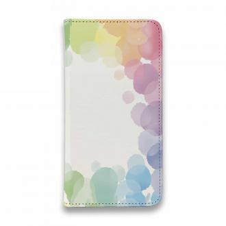 【手帳型ベルトなし】【Stick Case】素敵な水玉　パート2