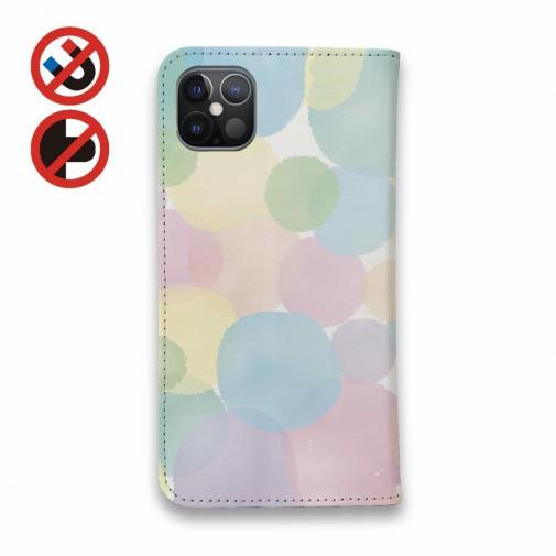 【手帳型ベルトなし】【Stick Case】かわいい水玉　パート3