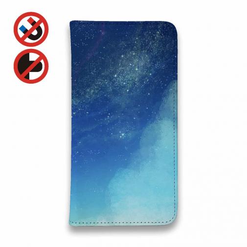 【手帳型ベルトなし】【Stick Case】Starry Sky 星空