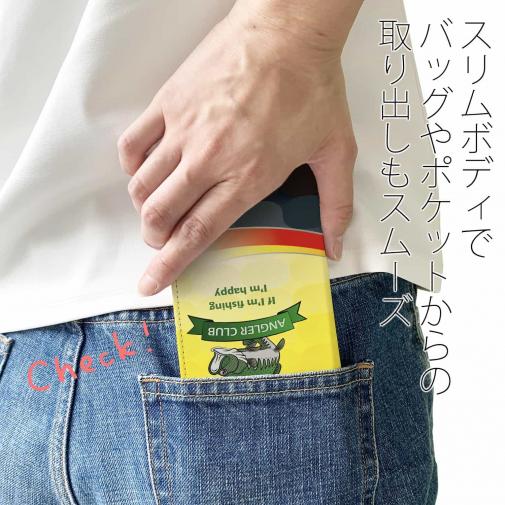 【手帳型ベルトなし】【Stick Case】アングラーズクラブ