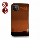 【手帳型ベルトなし】【Stick Case】夕暮れのルアーマン