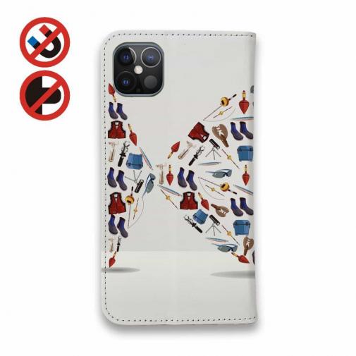 【手帳型ベルトなし】【Stick Case】釣具は魚への第一歩