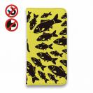 【手帳型ベルトなし】【Stick Case】イエローサブマリ