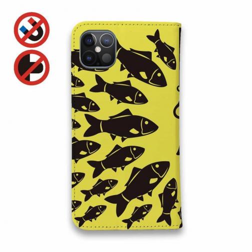 【手帳型ベルトなし】【Stick Case】イエローサブマリ