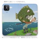 【手帳型ベルトなし】【Stick Case】大物との格闘!