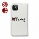 【手帳型ベルトなし】【Stick Case】I LOVE FISHING