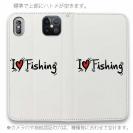 【手帳型ベルトなし】【Stick Case】I LOVE FISHING
