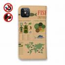 【手帳型ベルトなし】【Stick Case】釣りインフォグラフィック