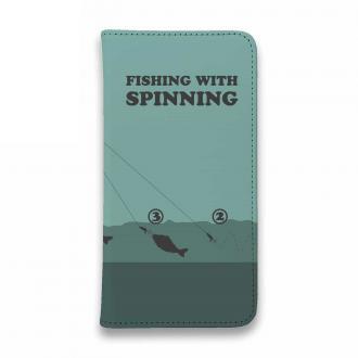 【手帳型ベルトなし】【Stick Case】スピニング入門!