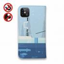 【手帳型ベルトなし】【Stick Case】真冬の釣り人