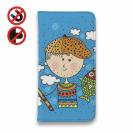 【手帳型ベルトなし】【Stick Case】あの日のボクの釣り