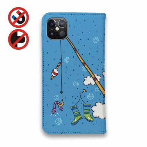 【手帳型ベルトなし】【Stick Case】あの日のボクの釣り