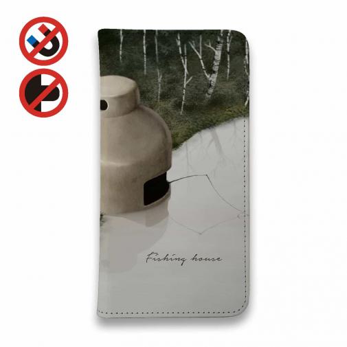 【手帳型ベルトなし】【Stick Case】Fishing house