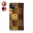 【手帳型ベルトなし】【Stick Case】金魚と屏風柄