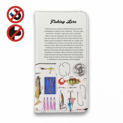 【手帳型ベルトなし】【Stick Case】Fishing Lure