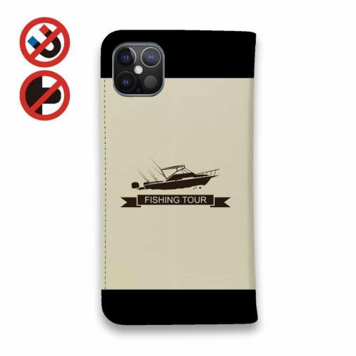 【手帳型ベルトなし】【Stick Case】ボートフィッシング