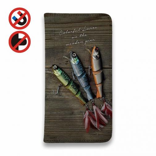 【手帳型ベルトなし】【Stick Case】カラフルルアー その2
