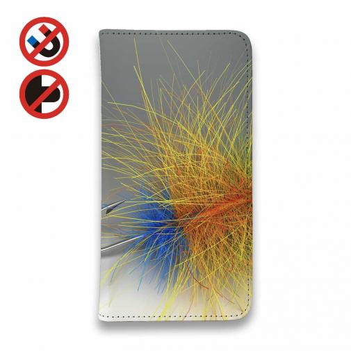 【手帳型ベルトなし】【Stick Case】カラフルなフライ