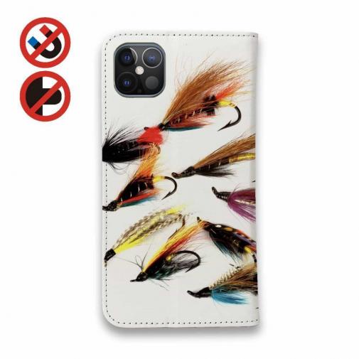 【手帳型ベルトなし】【Stick Case】フライのデザイン