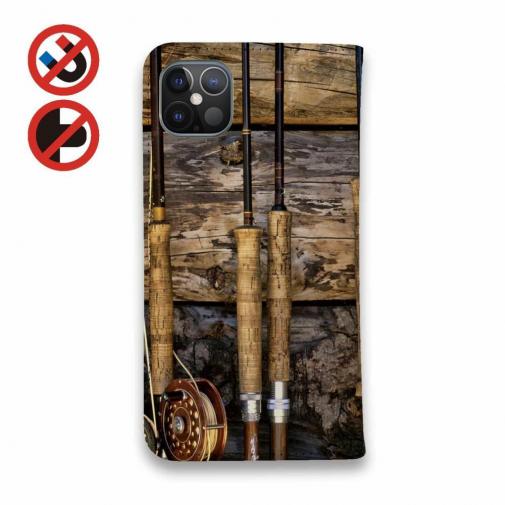 【手帳型ベルトなし】【Stick Case】フライロッド