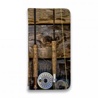 【手帳型ベルトなし】【Stick Case】フライロッド