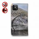 【手帳型ベルトなし】【Stick Case】アラスカのキングサーモン