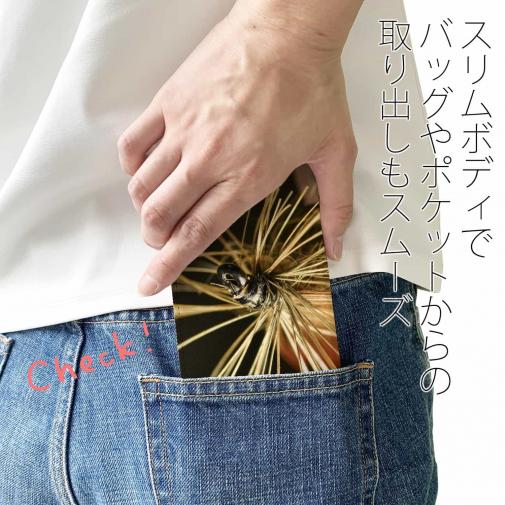 【手帳型ベルトなし】【Stick Case】スタンダードカディス　クローズアップ