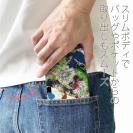 【手帳型ベルトなし】【Stick Case】アオリイカ　ペンキペイント