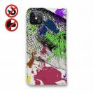 【手帳型ベルトなし】【Stick Case】ブラックバス　ペンキペイント