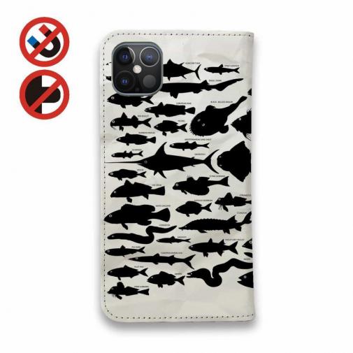 【手帳型ベルトなし】【Stick Case】Fish Name 54