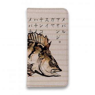 【手帳型ベルトなし】【Stick Case】メバルの地方名