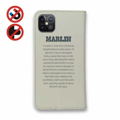 【手帳型ベルトなし】【Stick Case】カジキとはスポーツである