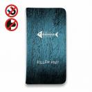 【手帳型ベルトなし】【Stick Case】KILLER FISH