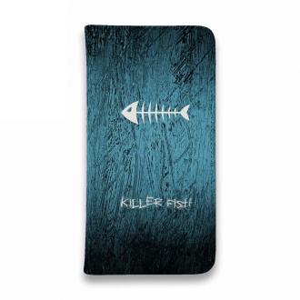 【手帳型ベルトなし】【Stick Case】KILLER FISH