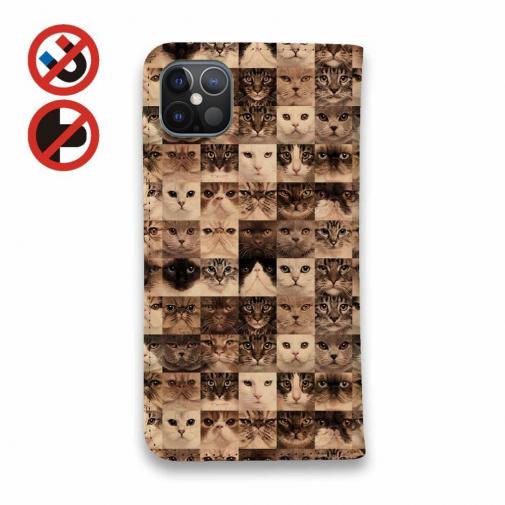 【手帳型ベルトなし】【Stick Case】キャットきゃっとCat