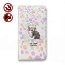 【手帳型ベルトなし】【Stick Case】No Music No Life cat part2