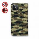 【手帳型ベルトなし】【Stick Case】HEDGEHOG STUDIO　迷彩柄　ブラックバス　ウッドランド