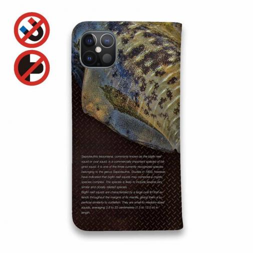 【手帳型ベルトなし】【Stick Case】エギングにアオリイカ