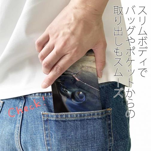 【手帳型ベルトなし】【Stick Case】ハリ掛かり