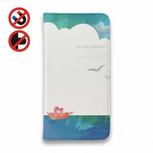 【手帳型ベルトなし】【Stick Case】イン・ザ・サマー(夏の思い出)