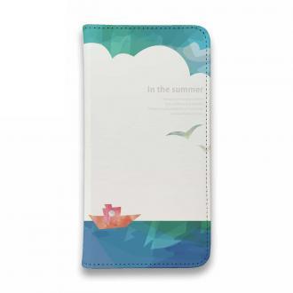 【手帳型ベルトなし】【Stick Case】イン・ザ・サマー(夏の思い出)